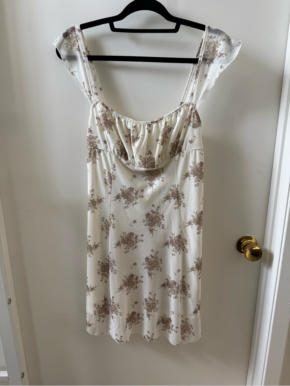 Cider Floral Print Mini Dress